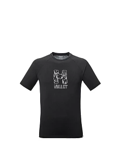 Pánské tričko MILLET Cimaï Natural Ts Ss M, černé