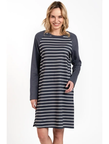 Talianska móda Oda long farba:print/graphite