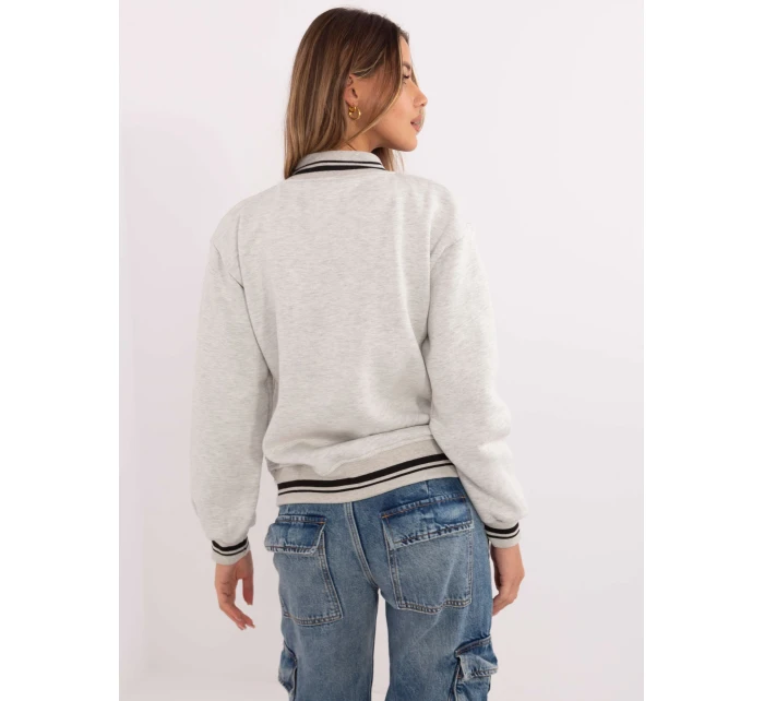 Mikina EM BL model 20811672 světle šedá - FPrice Mikina EM BL model 20811672 světle šedá - FPrice