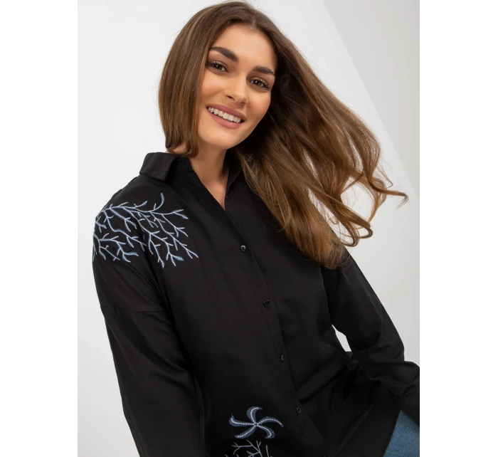 Koszula TO KS model 18510362 czarny - FPrice Koszula TO KS model 18510362 czarny - FPrice