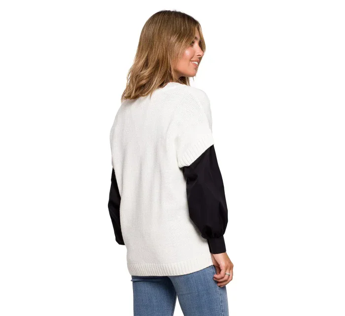 Dámska vesta BK076 ecru - BEwear