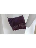 Ladyform mäkké maxi nohavičky tmavo fialové 00NS - Triumph