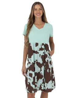 Dámské šaty DHJ SK  s hnědou  model 21269936 - FPrice