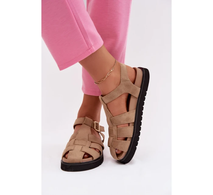 Sandále model 224490 Krok vo veľkom štýle