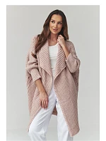 Zapínanie svetra model 226883 Makadamia