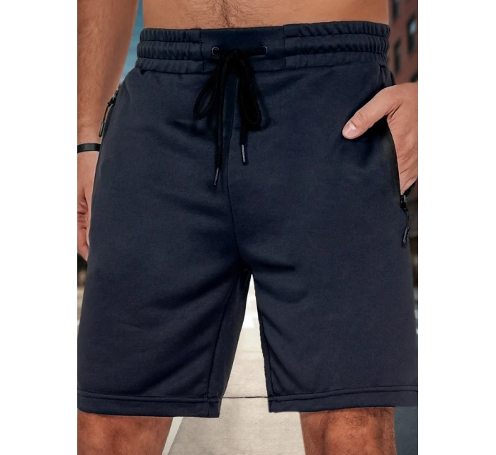 Pánské tmavě modré teplákové šortky Dstreet model 21987794 - FashionStreet Pánské tmavě modré teplákové šortky Dstreet model 21987794 - FashionStreet