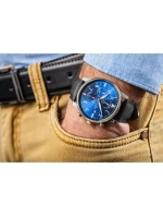 Pánske hodinky Giewont Chronograph Sapphire Black and Blue GW5630-A3 Pánske hodinky Giewont Chronograph Sapphire Black and Blue GW5630-A3