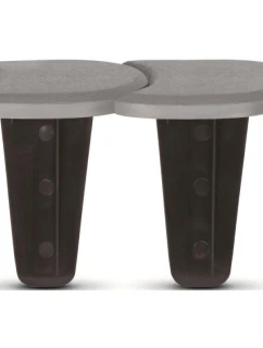 ZÁHRADNÁ ZÁBRANA PALISÁDA FLAT COVENANT 3,8 M SIVÝ KAMEŇ