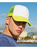 Beechfield B 645 5-panelová čiapka Vintage Trucker 53.0645 čierna/biela