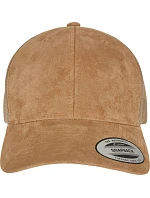 Flexfit 6606SU 6-panelová truckerová čiapka „Suede“ 55.06SU khaki Flexfit 6606SU 6-panelová truckerová čiapka „Suede“ 55.06SU khaki