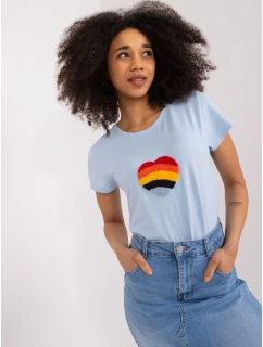 Bluzka RV BZ model 19734979 jasny niebieski - FPrice