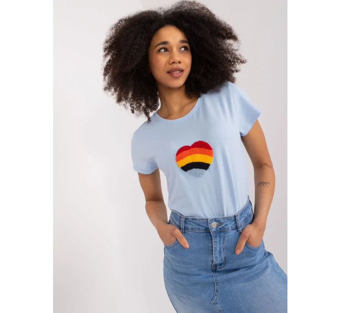 Bluzka RV BZ model 19734979 jasny niebieski - FPrice