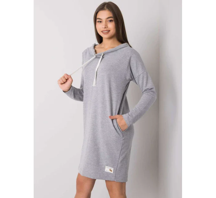 Šaty RV SK 7160.43P sivá