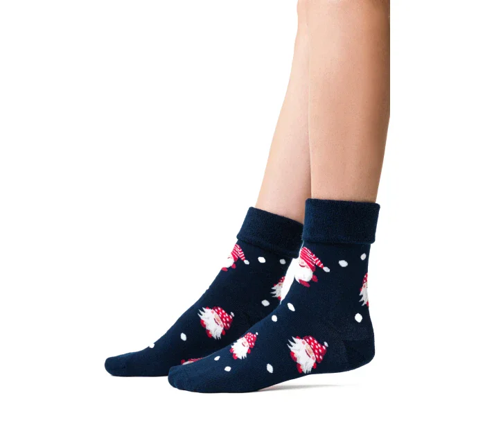 Ponožky 030-039 Námornícka modrá - Steven Ponožky 030-039 Námornícka modrá - Steven