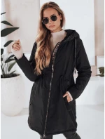 Dámská přechodová bunda parka černá Dstreet model 21966274 - FashionStreet