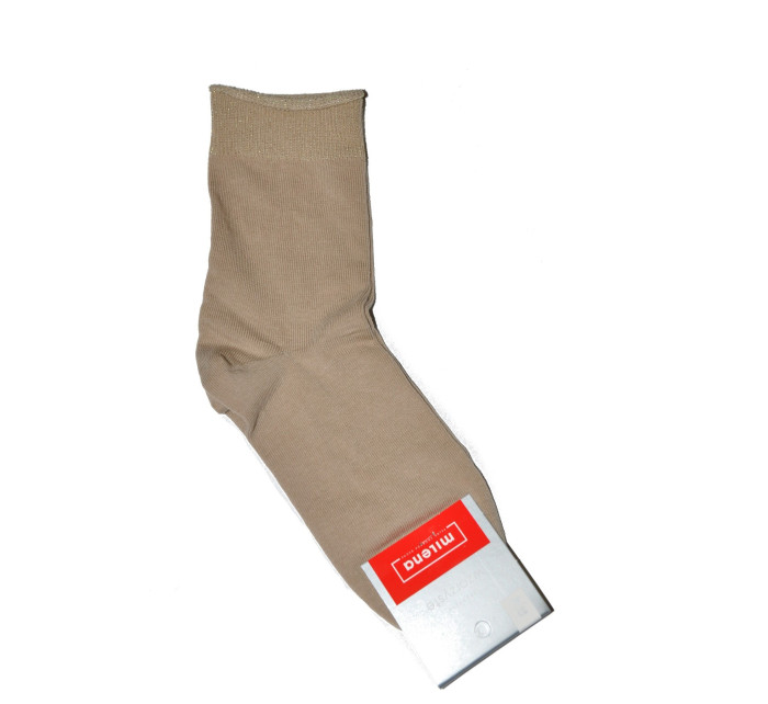 Dámske netlačiace ponožky Milena 0200 Lurex 37-41