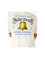 Koszulka męska model 22245275 Pro 26 Bell Logo Tee biała - Rip Curl Koszulka męska model 22245275 Pro 26 Bell Logo Tee biała - Rip Curl