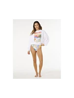 Dámska mikina RIP CURL Hayley O O/S Drop Shldr Crew biela pánska