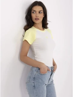 Tričko NM TS V7940.17 biele žlté