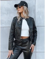 Dámská kožená bunda STYLE černá Dstreet model 21971244 - FashionStreet Dámská kožená bunda STYLE černá Dstreet model 21971244 - FashionStreet