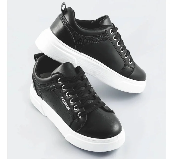 Čierne dámske športové topánky (S221) Čierne dámske športové topánky (S221)