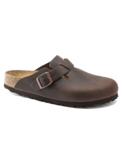 žabky Boston z kůže regular wide model 21735745 - Birkenstock