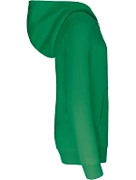 K 453 Dětská kontrastní mikina s kapucí model 22509471 light kelly green/white - Kariban