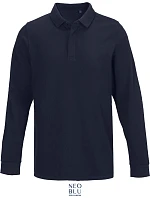LSL Men Pánské těžké piqué polo s dlouhým rukávem night blue model 22442411 - NEOBLU LSL Men Pánské těžké piqué polo s dlouhým rukávem night blue model 22442411 - NEOBLU
