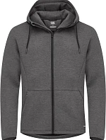 Cutter & Buck Pemberton Jacket Men Pánska mikina s kapucňou 68.8418 antracitová melírovaná