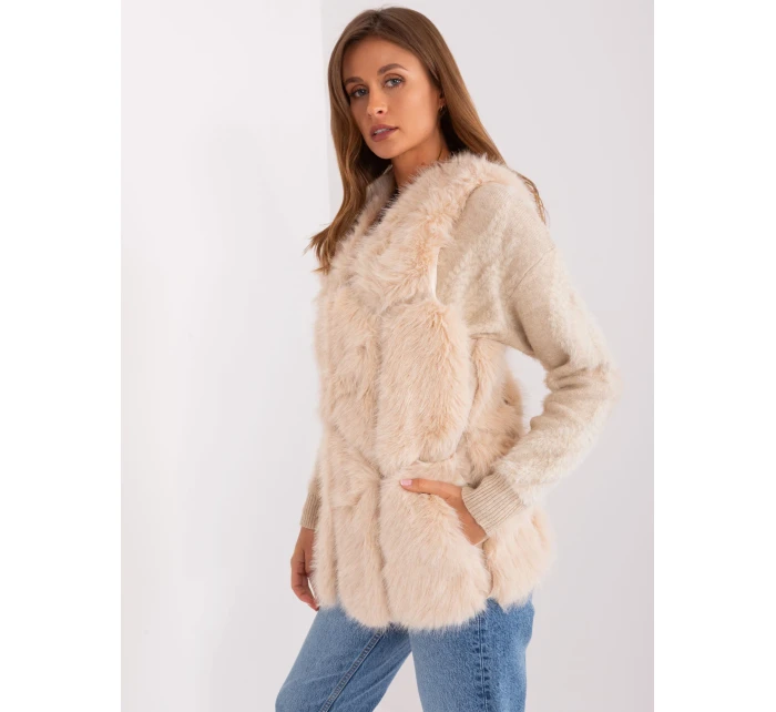 Kamizelka AT KZ model 18987477 beżowy - FPrice