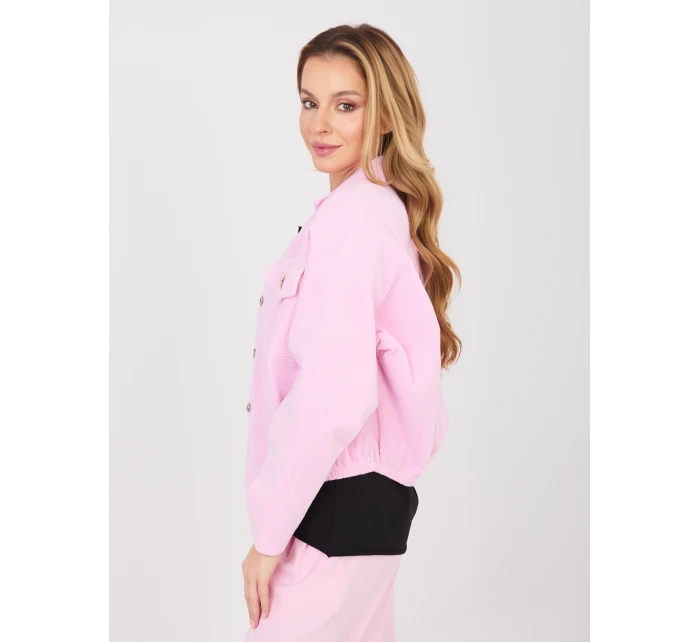IT KR bunda FL10163.10 svetlo ružová IT KR bunda FL10163.10 svetlo ružová