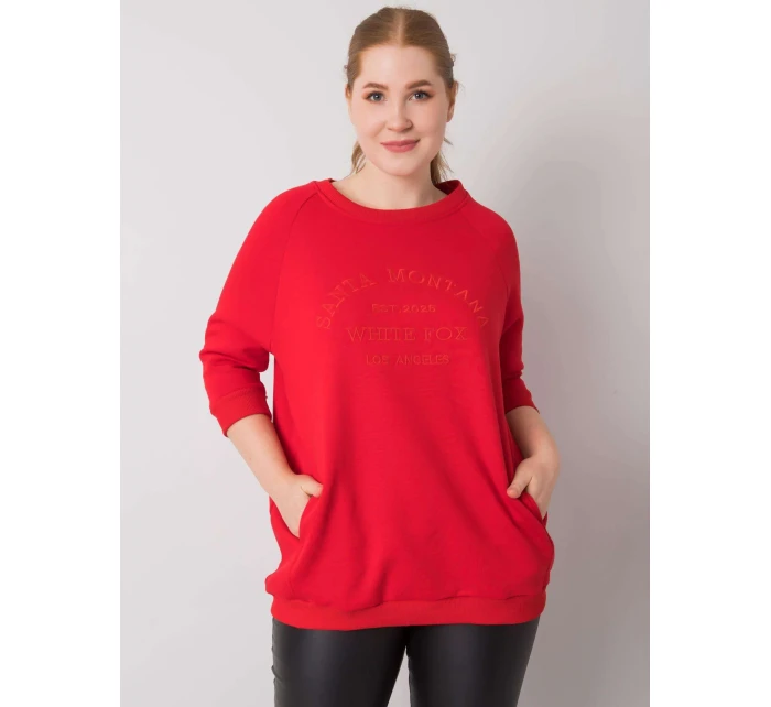 Mikina RV BL 6938.70P červená