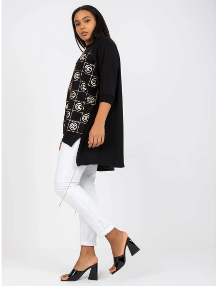 Šaty RV SK 7726.56P čierna Šaty RV SK 7726.56P čierna