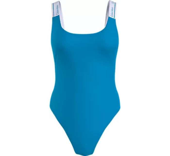 Dámske jednodielne plavky ONE PIECE-RP KW0KW02422CGY - Calvin Klein