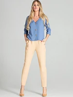 Dámska blúzka M699 modrá - Figl