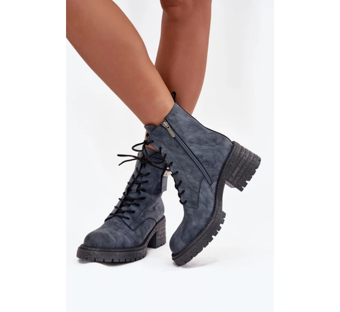 Šnurovací vyšší model 219111 Krok v štýle