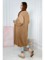 Dlouhý svetr s model 18743398 vzorem - K-Fashion Dlouhý svetr s model 18743398 vzorem - K-Fashion