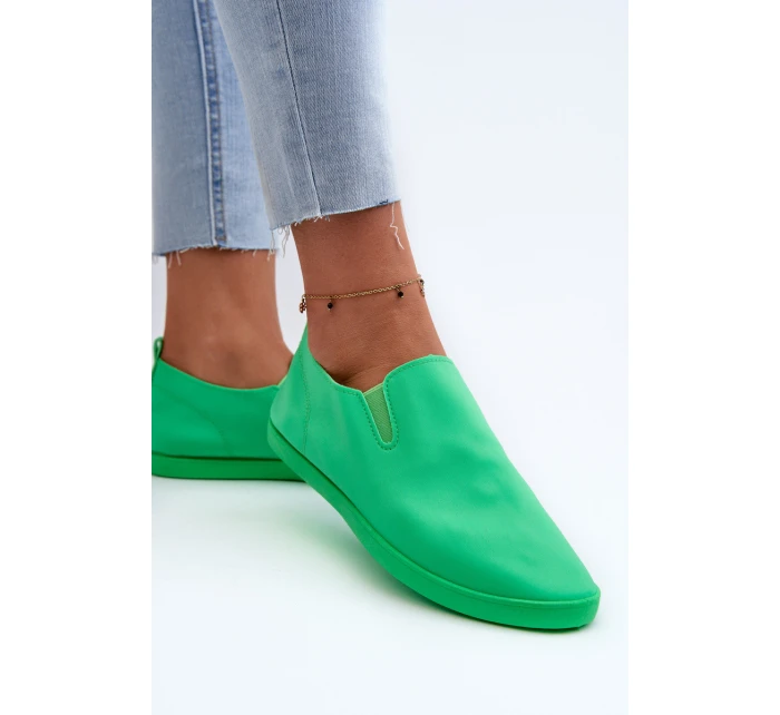 Dámské tenisky SlipOn Zelené model 21658963 - Boto Dámské tenisky SlipOn Zelené model 21658963 - Boto
