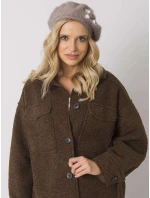 Dámská čepice model 16738761 1 tmavě lila - FPrice Dámská čepice model 16738761 1 tmavě lila - FPrice