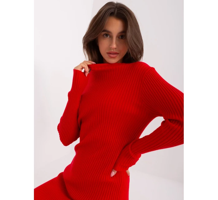 PM SK PM319 šaty.19 červená