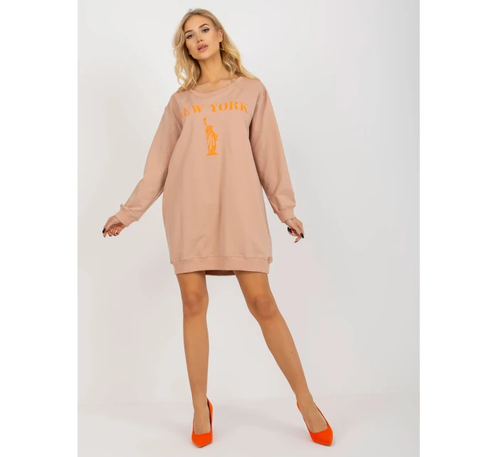 Mikina VI BL model 20742205 béžová - FPrice Mikina VI BL model 20742205 béžová - FPrice