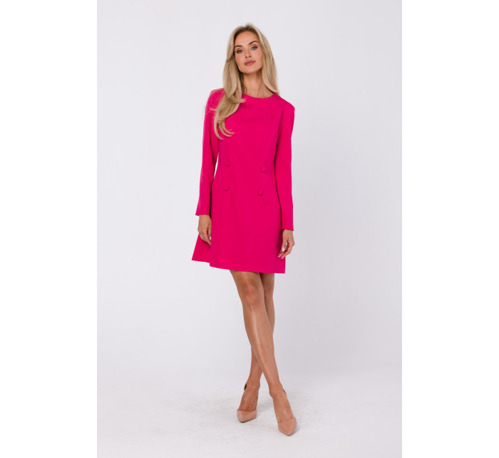 Dámske šaty M753 ružové - MOE