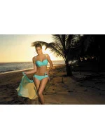 Dámské dvoudílné plavky Naomi pistáciové model 20484551 - Marko Dámské dvoudílné plavky Naomi pistáciové model 20484551 - Marko