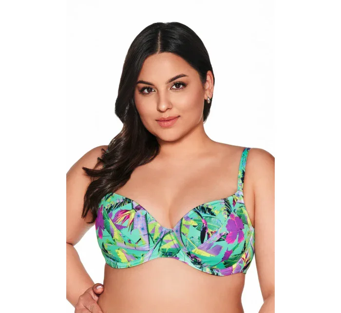 PLAVKOVÁ PODPRSENKA SK 211 ŽIARIVO ZELENÁ MAXI