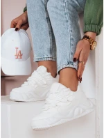 Dámské tenisky na platformě white Dstreet model 21984035 - FashionStreet
