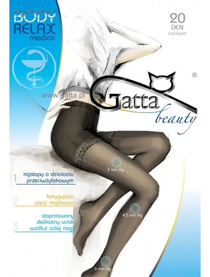 Dámské punčochové kalhoty Gatta Body Relax Medica 20 den 2-4 Dámské punčochové kalhoty Gatta Body Relax Medica 20 den 2-4