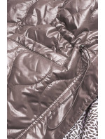 Dámská bunda v barvě s ozdobnou podšívkou model 16988817 - BH FOREVER