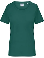 Dámské bio tričko s jemným žebrováním 02. green model 22445963 - Daiber Dámské bio tričko s jemným žebrováním 02. green model 22445963 - Daiber