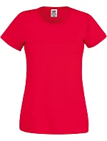 Fruit of the Loom Lady-Fit Original T Dámske tričko 16.1420 červené Fruit of the Loom Lady-Fit Original T Dámske tričko 16.1420 červené