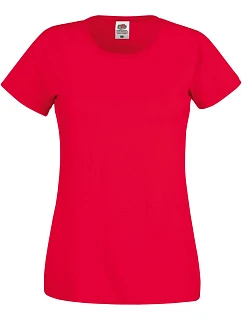 LadyFit Original T Dámské tričko model 22445390 red - Fruit of the Loom